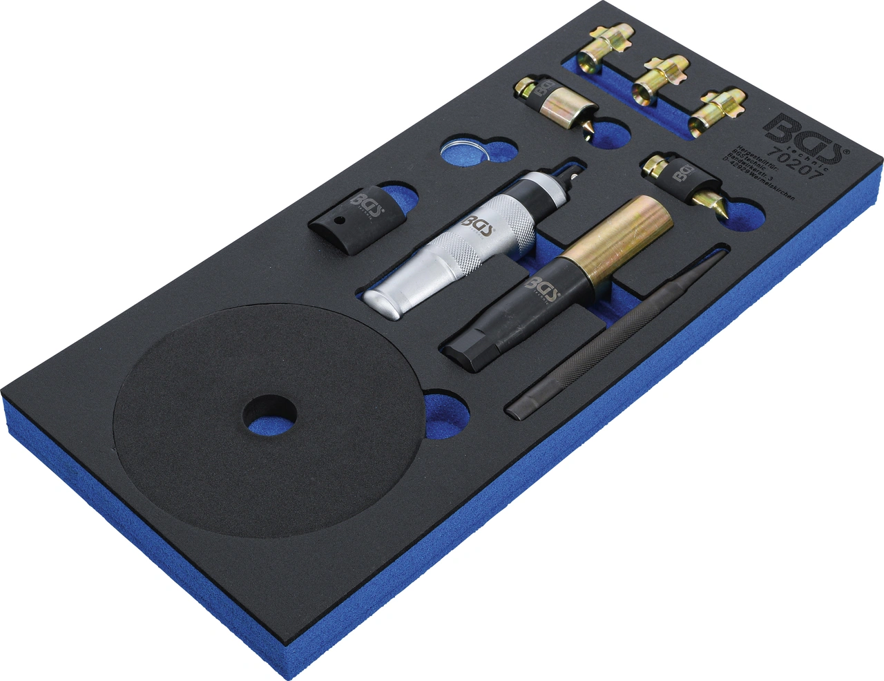 Verkstadsvagninlägg 1/3: Fälglås-Demontering-sats | universal