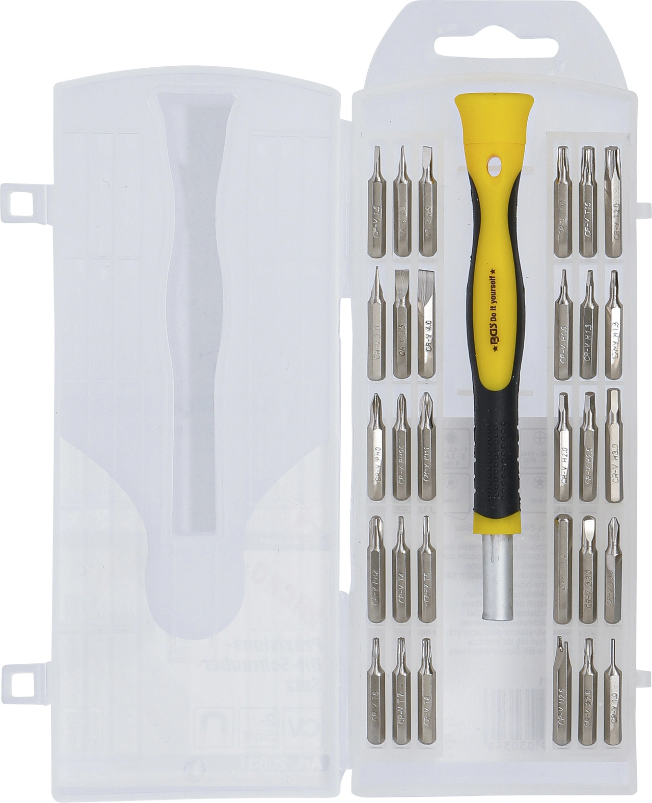 Precisions-Bit-Skruvmejsel-sats | 31 delar