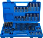 Universal-/säkerhetsbitssats | fäste yttre sexkant 6,3 mm (1/4") | 208 delar