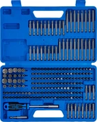 Universal-/säkerhetsbitssats | fäste yttre sexkant 6,3 mm (1/4") | 208 delar