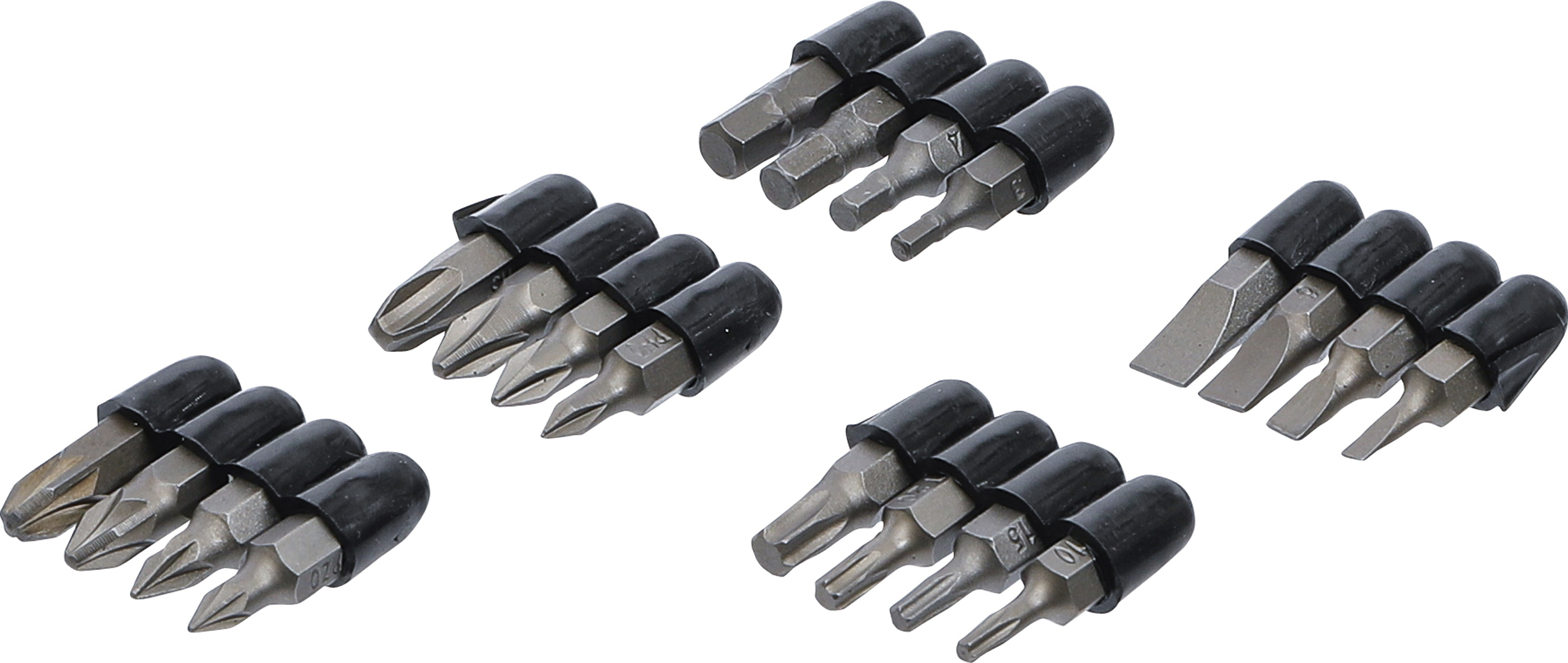 Bit-sats | Yttre sexkant 6,3 mm (1/4") | 20 delar