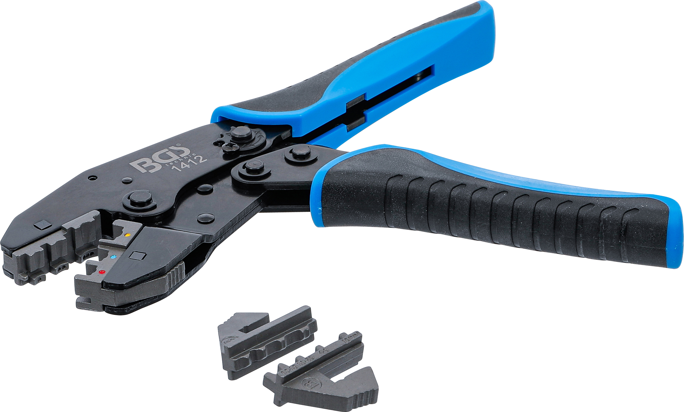 Krimp med spärrfunktion | Utbytbara pressprofilinsatser