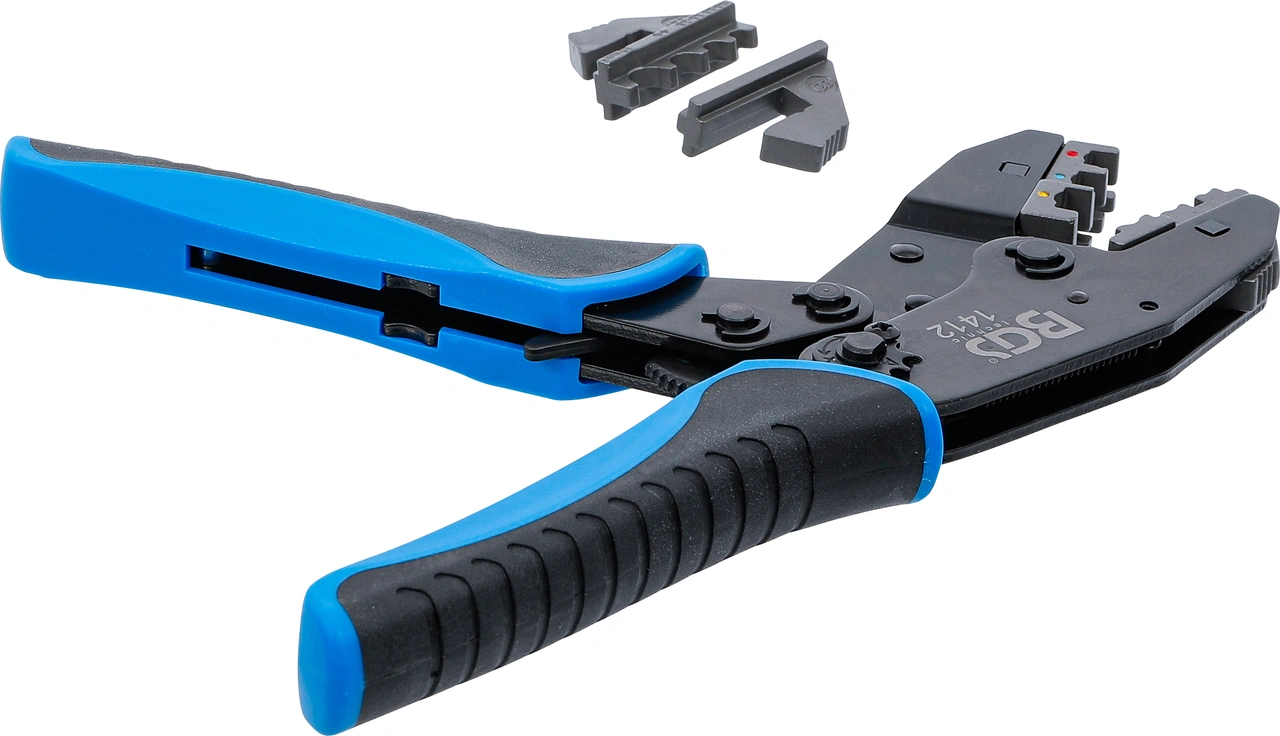 Krimp med spärrfunktion | Utbytbara pressprofilinsatser