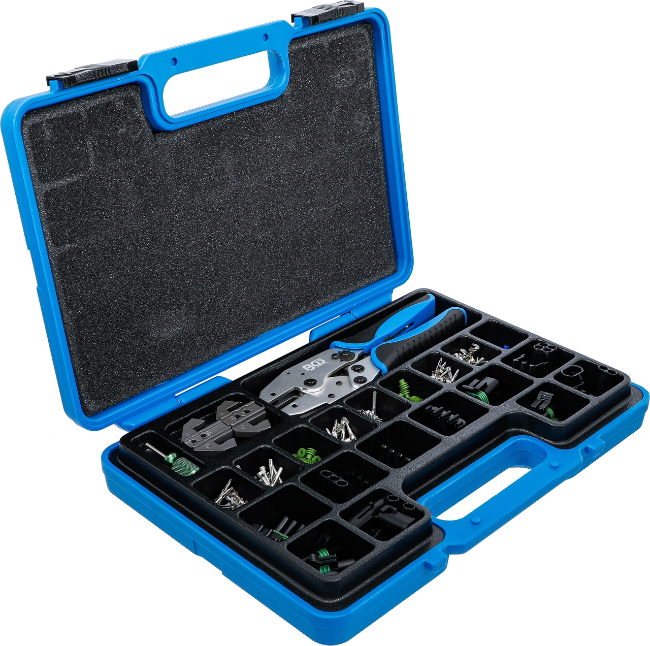 Presstång-sats med vattentäta stickkontakter | 220 delar