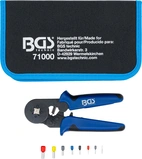 Presstång för ändhylsor 0,25 - 10 mm² | Med ändhylsor-sortiment 0,5 - 10 mm²