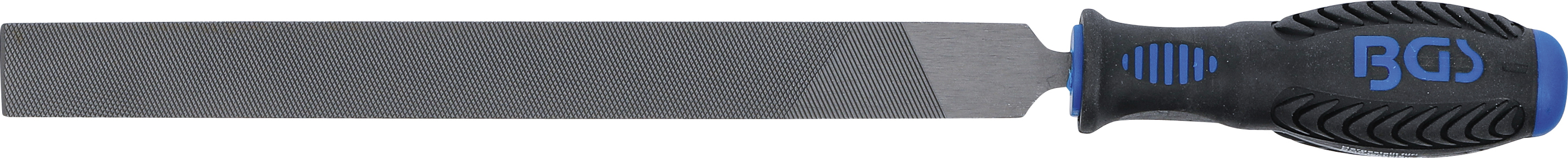 Verkstadsfil | Flat | Huggning 1 | 250 mm