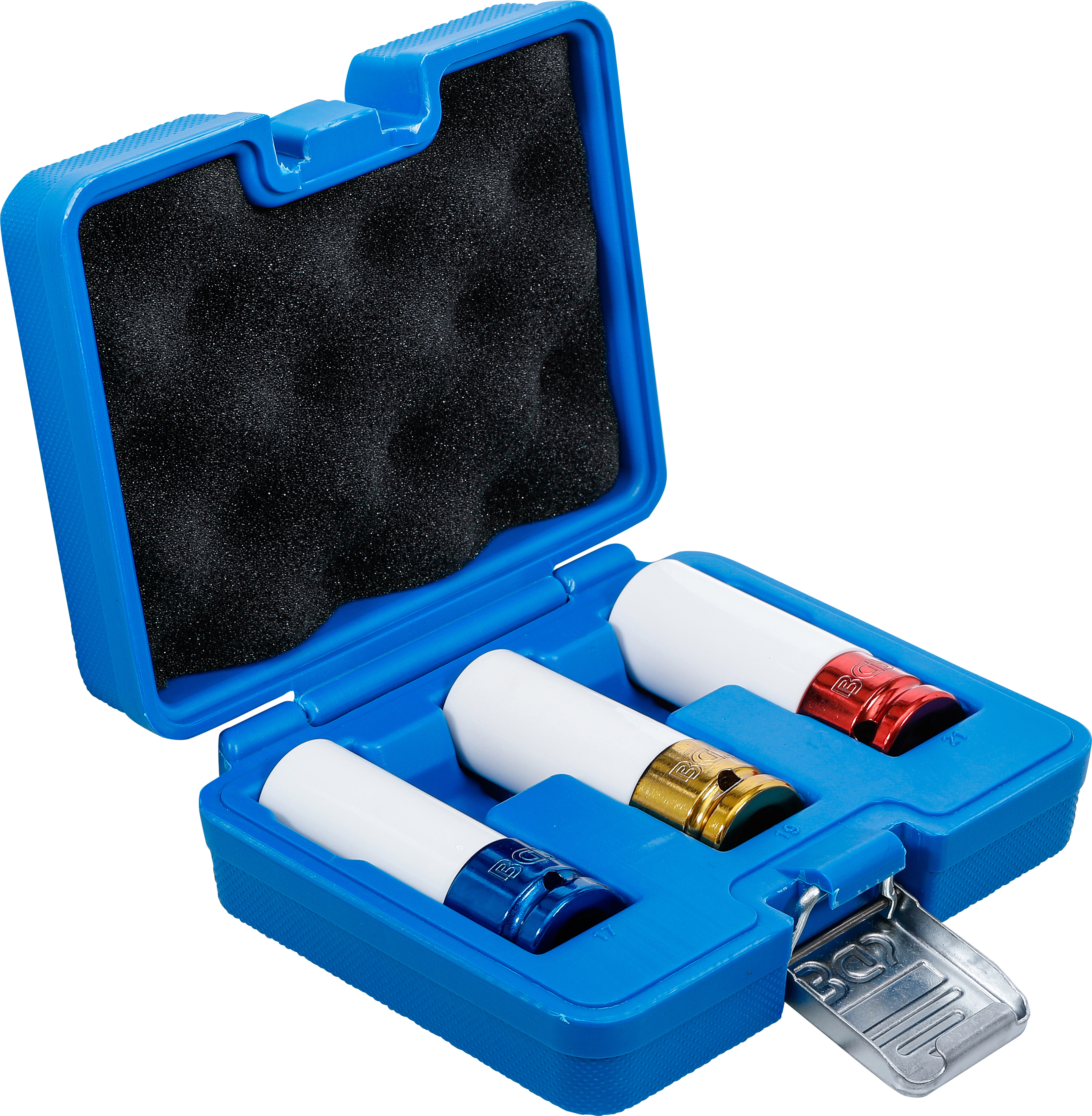 Kraft-Skoninsats-sats | 12,5 mm (1/2") | 17 / 19 / 21 mm | 3 delar