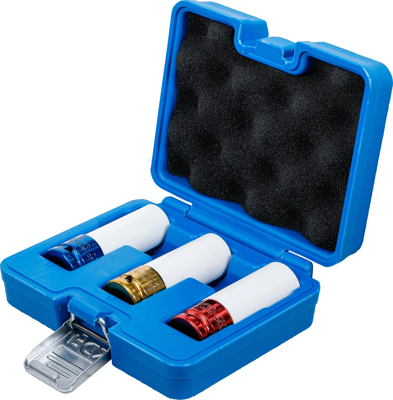 Kraft-Skoninsats-sats | 12,5 mm (1/2") | 17 / 19 / 21 mm | 3 delar
