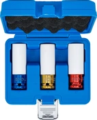 Kraft-Skoninsats-sats | 12,5 mm (1/2") | 17 / 19 / 21 mm | 3 delar