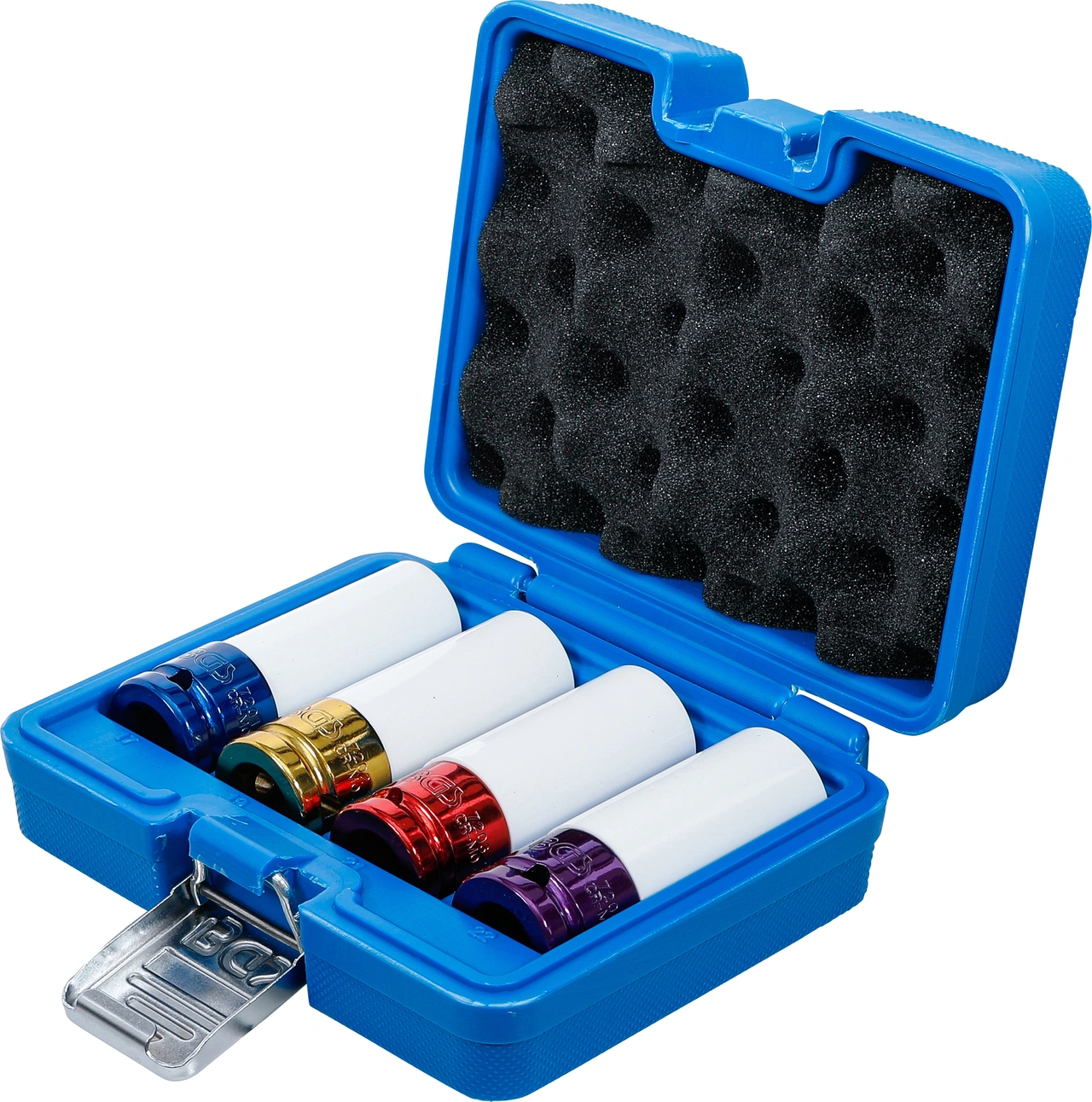 Kraft-Skoninsats-sats | Inre fyrkant 12,5 mm (1/2") | 17 / 19 / 21 / 22 mm | 4 delar