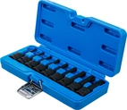 Kraft-Bit-Insats-sats | 12,5 mm (1/2") | T-Profil (för Torx) T20 - T70 | 9 delar