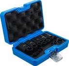 Krafthylsa-sats | E-Profil Plus | 6,3 mm (1/4"), 10 mm (3/8"), 12,5 mm (1/2") | EP4 - E32 | 19 delar