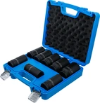 Krafthylsa-sats, extra djup | 20 mm (3/4") | 22 - 38 mm | 8 delar