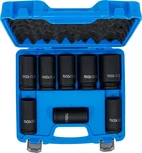 Krafthylsa-sats, extra djup | 20 mm (3/4") | 22 - 38 mm | 8 delar