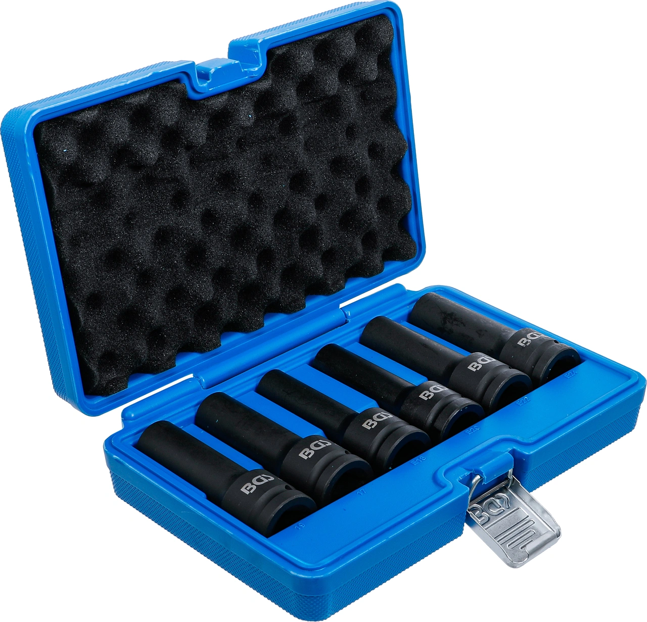 Krafthylsa-sats E-Profil, Tolvkant | 20 mm (3/4") | 6 delar