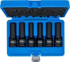 Krafthylsa-sats E-Profil, Tolvkant | 20 mm (3/4") | 6 delar