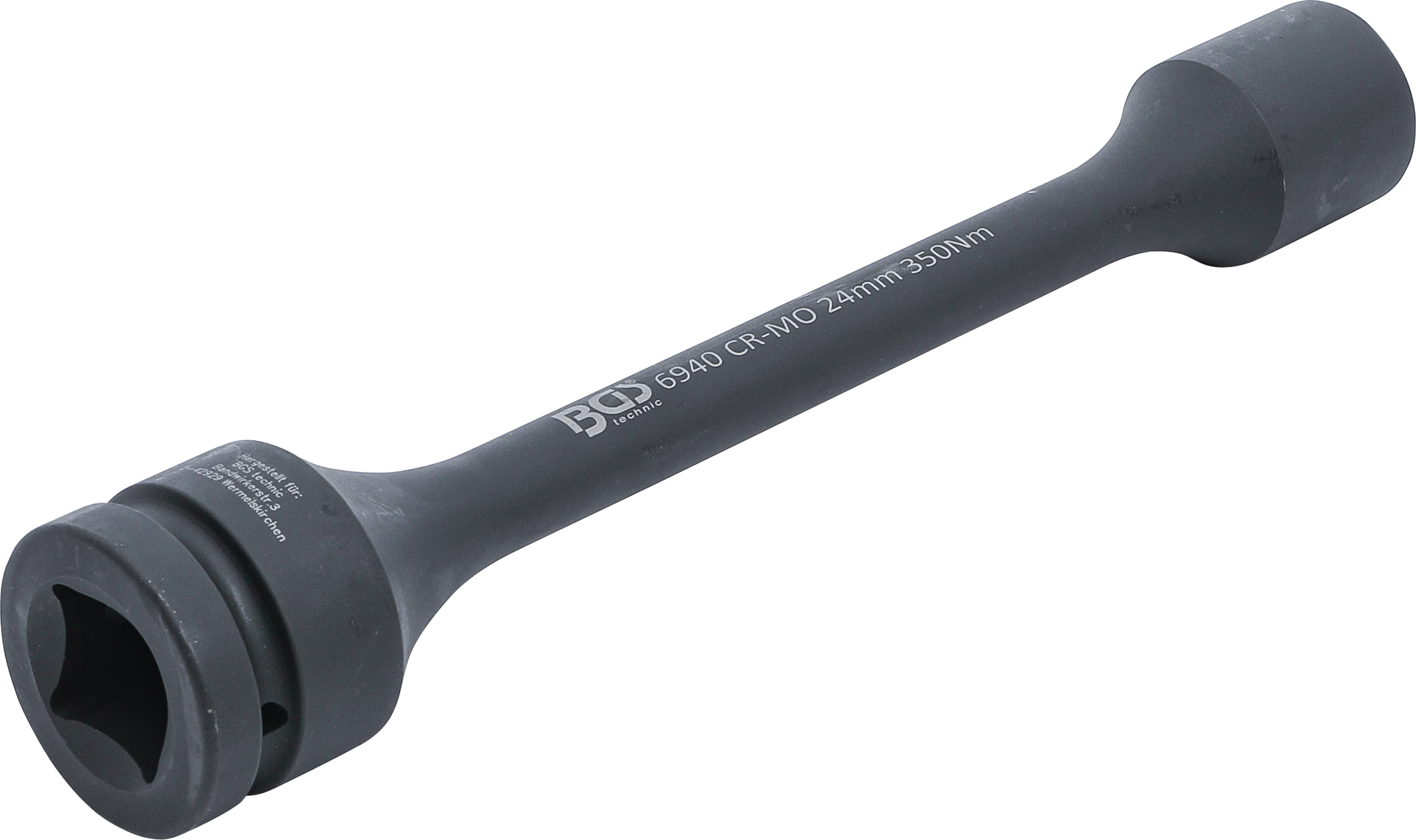 Torsions-krafthylsa sexkant | 25 mm (1") | 24 mm | 350 Nm