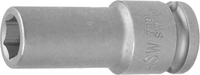 Krafthylsa 3/8" 10mm 6-kant lång