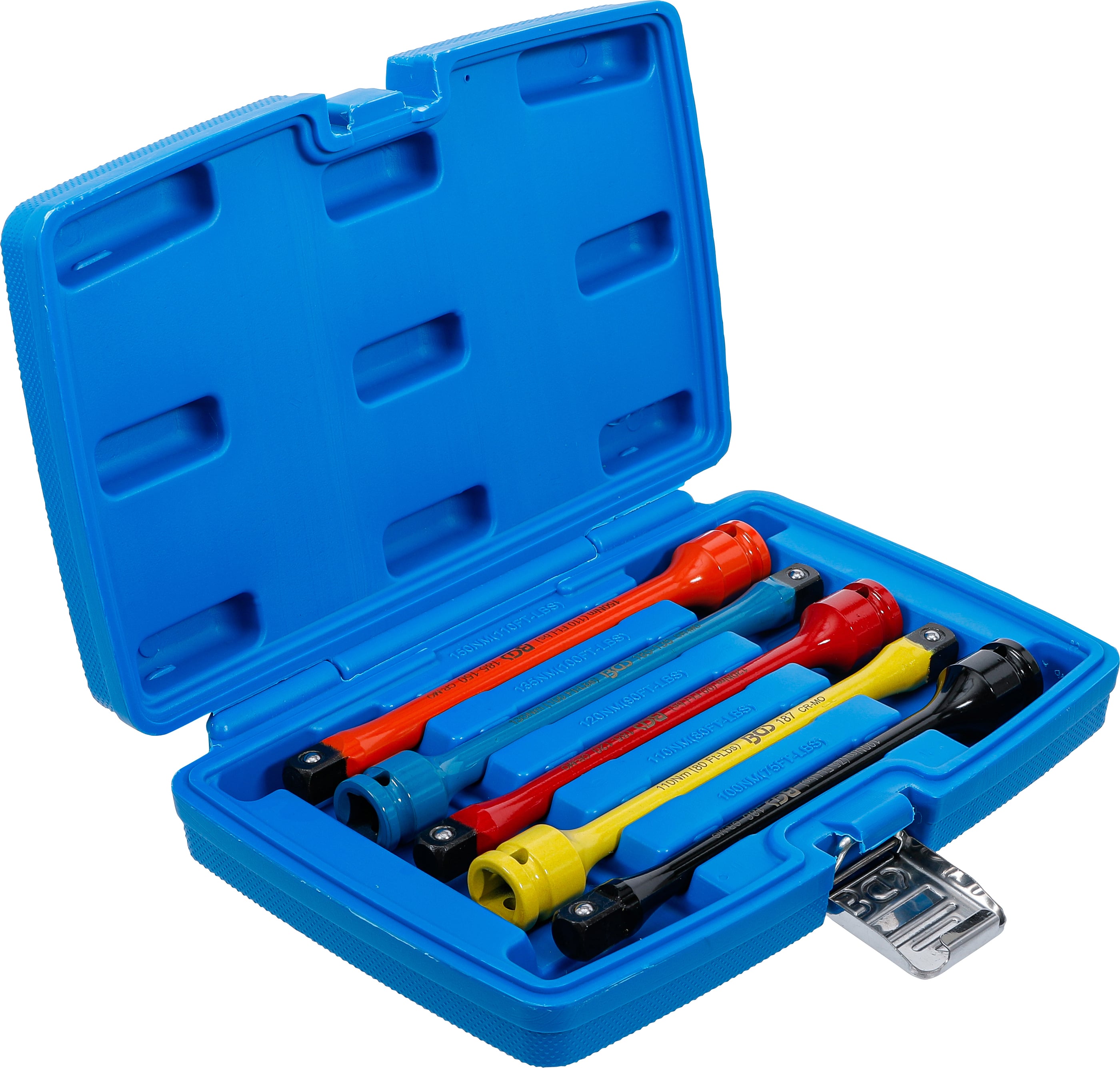 Torsionsstav-sats | 12,5 mm (1/2") | 100 - 150 Nm | 5 delar