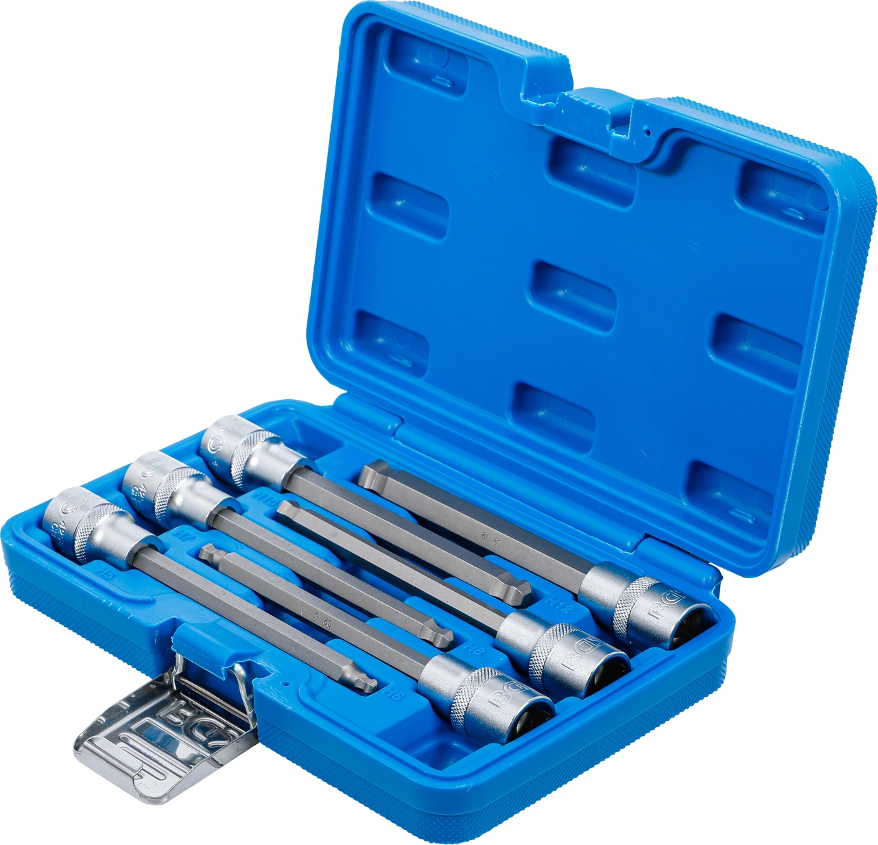 Bit-Insats-sats | 12,5 mm (1/2") | Inre sexkant med kulhuvud 5 - 12 mm | 6 delar