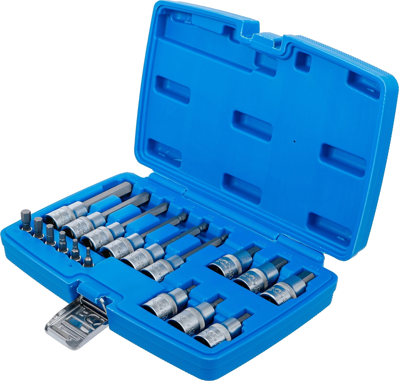 Bit-Insats-sats | 6,3 mm (1/4") / 12,5 mm (1/2") | Inre sexkant | 18 delar