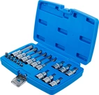 Bit-Insats-sats | 6,3 mm (1/4") / 12,5 mm (1/2") | Inre sexkant | 18 delar