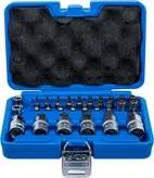 Bit- och Bit-Insats-sats | 12,5 mm (1/2") | T-Profil (för Torx) | 27 delar