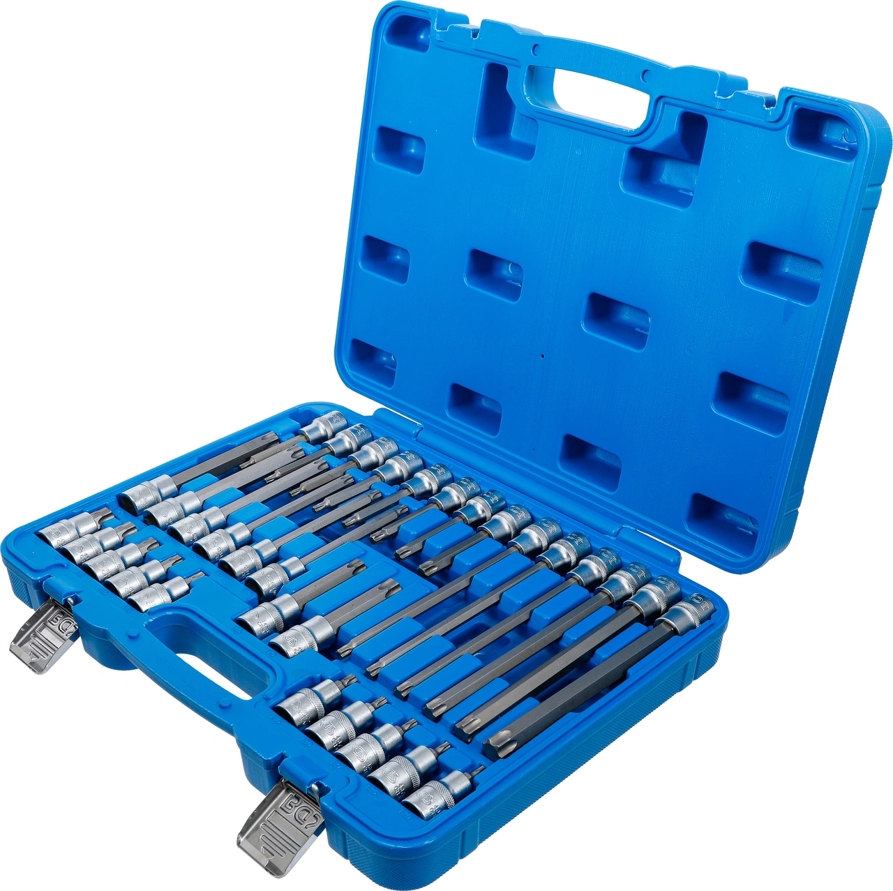 Bit-Insats-sats | 12,5 mm (1/2") | T-Profil (för Torx) | 32 delar