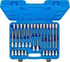 Bit-Insats-sats | 12,5 mm (1/2") | T-Profil (för Torx) | 32 delar