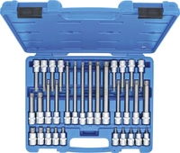 Bit-Insats-sats | 12,5 mm (1/2") | TP-Profil (för Torx Plus) TP20 - TP70 | 32 delar
