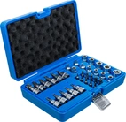 Bit- och hylsnyckelsats | 10 mm (3/8 tum) | T-profil (för Torx) | 34 delar