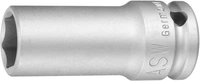 Krafthylsa 1/2" 10mm 6-kant lång