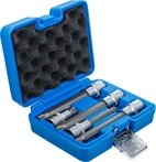 Bit-Insats-sats | 12,5 mm (1/2") | Inre mångtandad (för XZN) | 5 delar