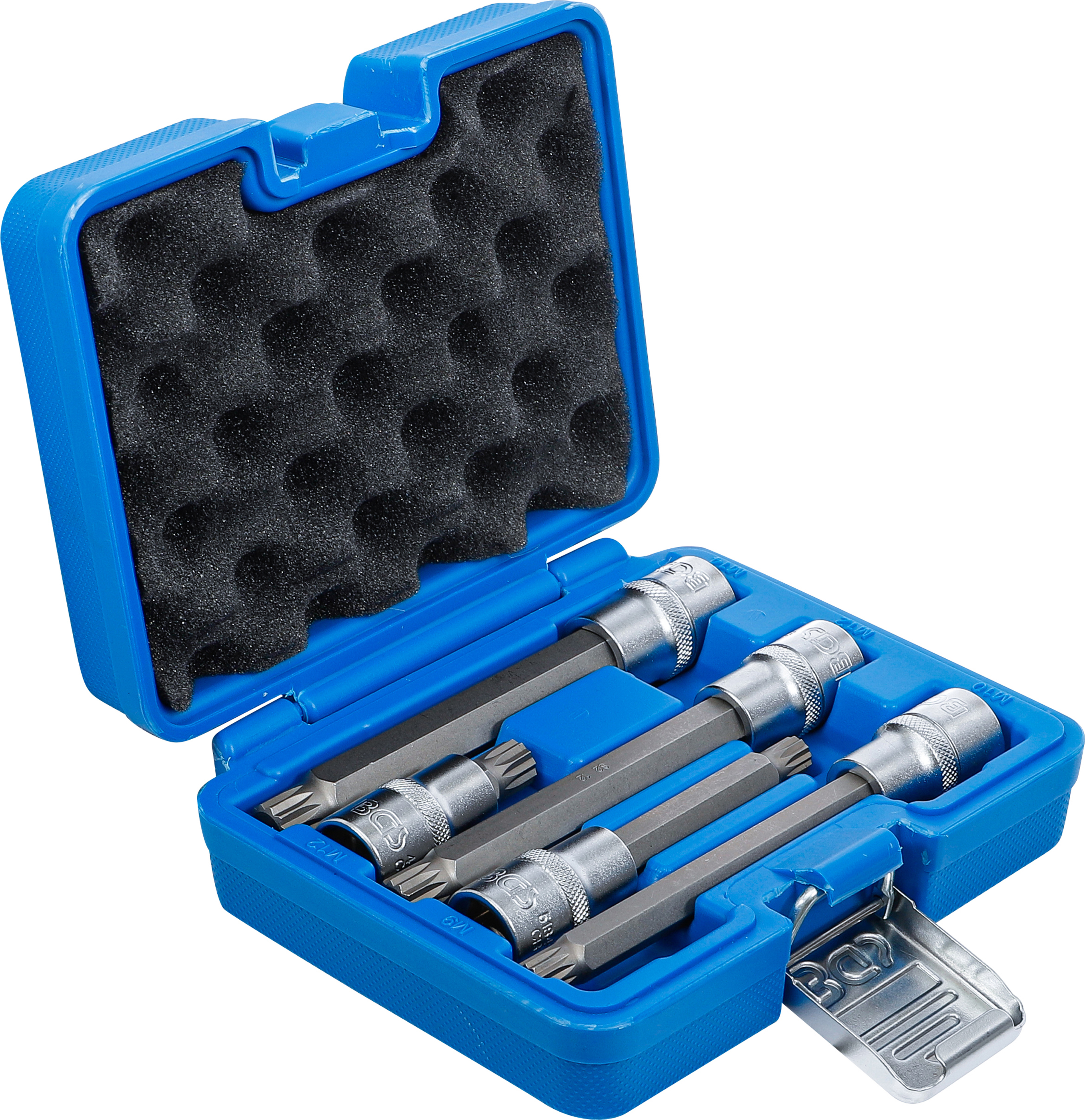 Bit-Insats-sats | 12,5 mm (1/2") | Inre mångtandad (för XZN) | 5 delar