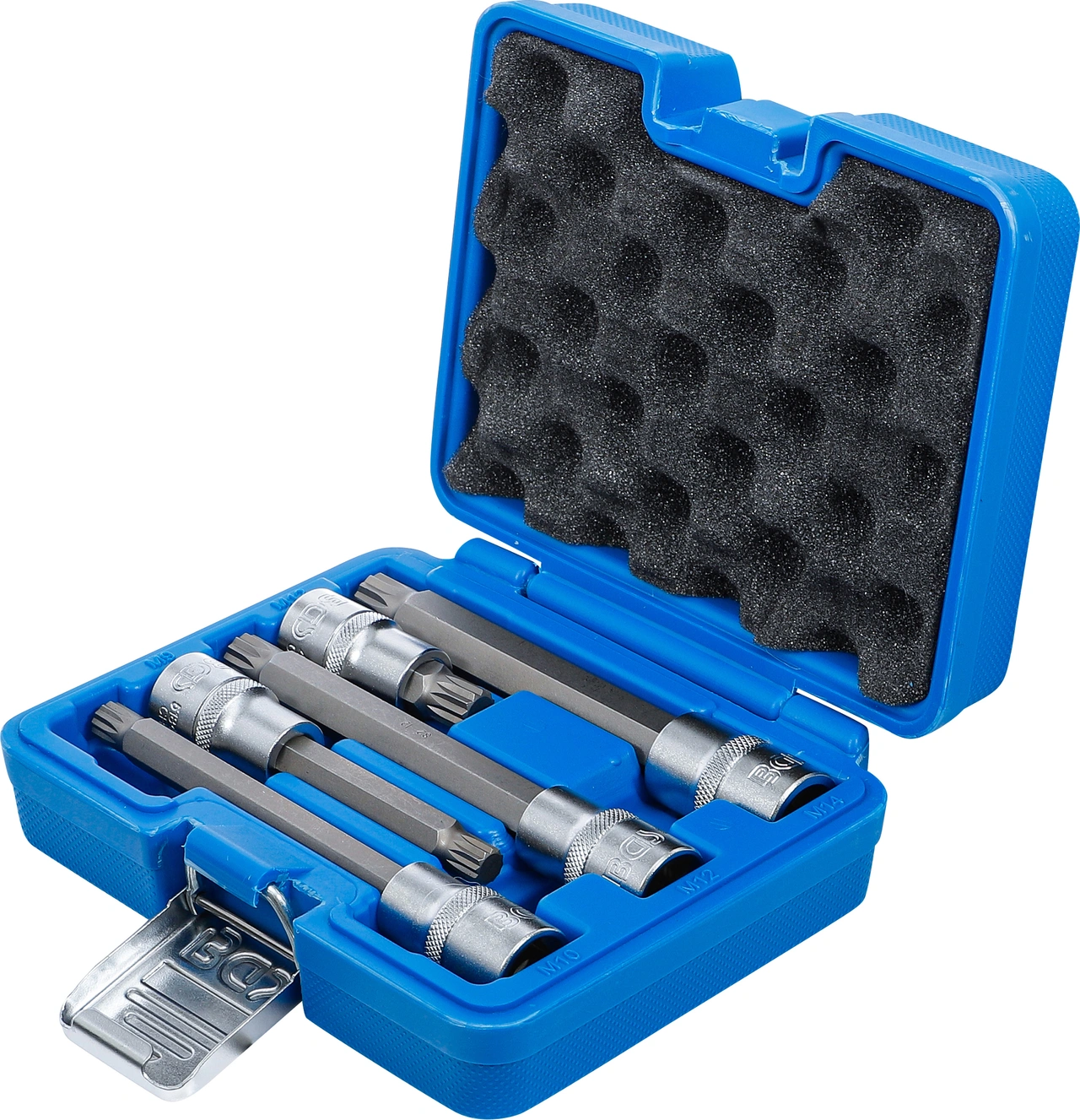 Bit-Insats-sats | 12,5 mm (1/2") | Inre mångtandad (för XZN) | 5 delar