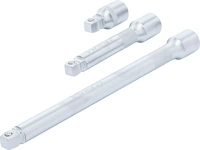 Tippförlängnings-sats | 12,5 mm (1/2") | 50 / 125 / 250 mm | 3 delar