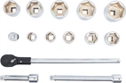 Hylsnyckel-sats | 25 mm (1") | 15 delar