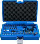 Hylsnyckel-sats Gear Lock | 6,3 mm (1/4") | 38 delar