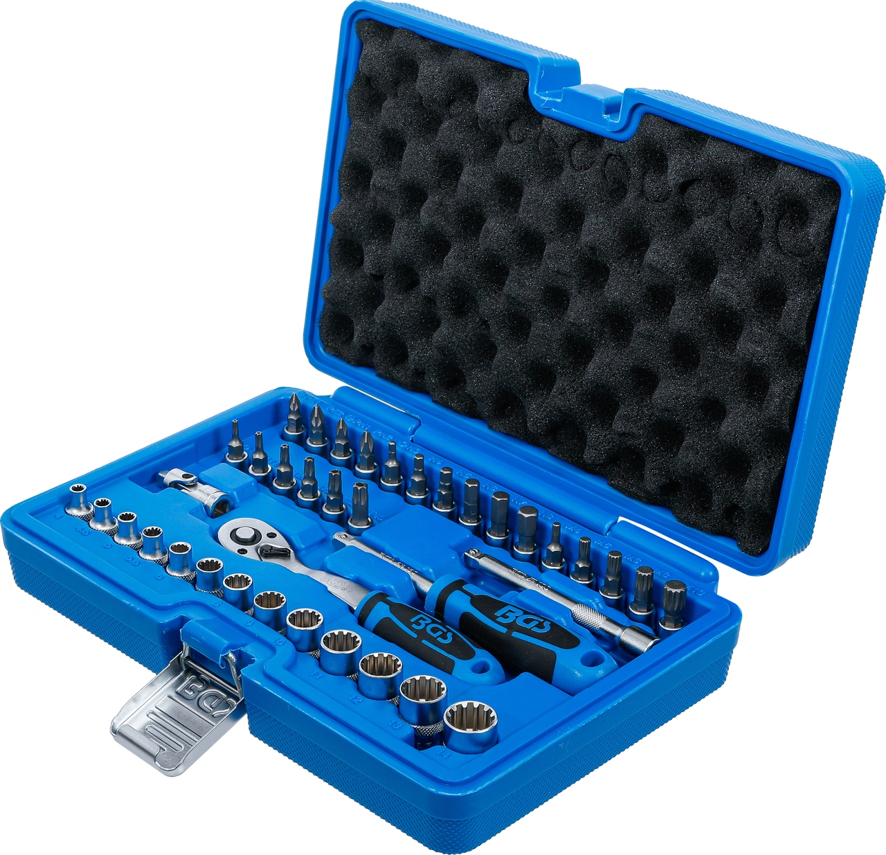 Hylsnyckel-sats Gear Lock | 6,3 mm (1/4") | 38 delar