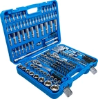 Hylsnyckel-sats vågprofil | 6,3 mm (1/4") / 10 mm (3/8") / 12,5 mm (1/2") | 192 delar