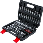 Hylsnyckel-sats | 6,3 mm (1/4") | 46 delar