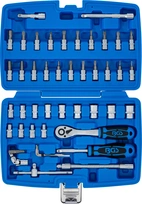 Hylsnyckel-sats | 6,3 mm (1/4") | 46 delar
