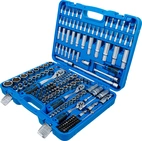 Hylsnyckel-sats Sexkant | 6,3 mm (1/4") / 10 mm (3/8") / 12,5 mm (1/2") | 192 delar