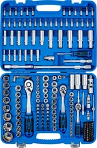 Hylsnyckel-sats Gear Lock | 6,3 mm (1/4") / 10 mm (3/8") / 12,5 mm (1/2") | 192 delar