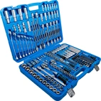 Hylsnyckel-sats Sexkant | 6,3 mm (1/4") / 10 mm (3/8") / 12,5 mm (1/2") | 214 delar