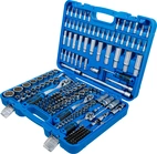 Hylsnyckel-sats Tolvkant | 6,3 mm (1/4") / 10 mm (3/8") / 12,5 mm (1/2") | 192 delar