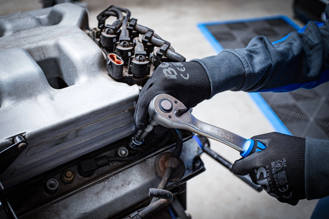 Hylsnyckel-sats Sexkant | 6,3 mm (1/4") / 10 mm (3/8") | Tumsstorlekar | 92 delar