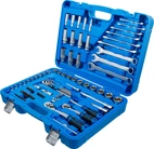 Hylsnyckel-sats Sexkant | 6,3 mm (1/4") / 10 mm (3/8") | Tumsstorlekar | 92 delar