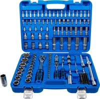 Hylsnyckel-sats vågprofil | 6,3 mm (1/4") / 12,5 mm (1/2") | 150 delar