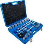 Hylsnyckel-sats Tolvkant | 20 mm (3/4") | 21 delar